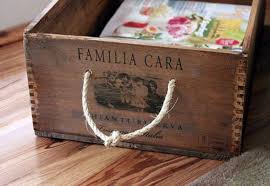 Cesta de madera para candy bar ideal como accesorio para la decoración de mesas dulces y candy bar. Reutilizar Cajas De Madera Para Hacer Un Regalo A Papa Bricolaje Decoestilo Com