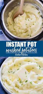 Easy Instant Pot Mashed Potatoes Recipe These Are The Best Homemade Mashed Pota Easy Potato Recipes Instant Pot Mashed Potatoes Recipe Instant Mashed Potatoes