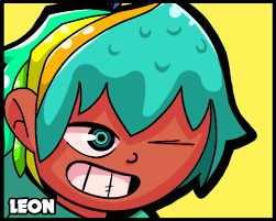 I gave them the basic edgy bad boy look. Leon Without Hood Brawlstars