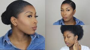 Up until now my hair was just too short to make a bun, hell— it can barely make a ponytail that i can attach a fake bun to! How To Achieve A Sleek Faux Low Bun On Short Natural Hair Stylevitae