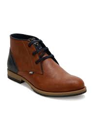Lux camel suede chukka, camel calfskin cap toes, double stitching and brown cotton waxed laces. Boots Online Buy Boots At Best Prices Only At Tata Cliq