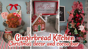 5 out of 5 stars. Gingerbread Kitchen Christmas Decor And Cocoa Bar Youtube