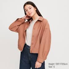Women Jersey Relaxed Jacket Uniqlo Women Outfit Work Jacket Women Uniqlo Jackets