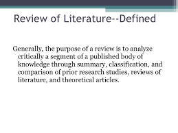 You should have a rough idea of your strategy before you start writing. Action Research Lit Review