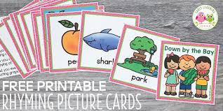 As with toddlers, it's best to incorporate both indoor and outdoor playtime select items that are easy to knock over, like empty water or soda bottles, and set them up like pins in a bowling alley. How To Use These Free Rhyming Picture Cards Early Learning Ideas