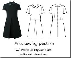Pin By Michelle Bellamy On Ladies Dresses Pleated Dress Pattern Peter Pan Collar Dress Pattern Collar Dress Pattern