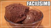 HELADO de CHOCOLATE Súper Fácil!!!