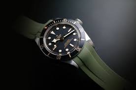 Great condition, very light wear on clasp dial condition: Green Strap For Tudor Black Bay 58 Tang Buckle Series