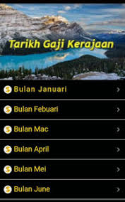 Gaji penjawat awam kebanyakannya dibayar secara bulanan, dan lazimnya ia dibayar pada hujung bulan. Tarikh Gaji Kerajaan 2018 Info Apps On Google Play