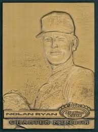 Maybe you would like to learn more about one of these? Nolan Ryan Gold 1991 Stadium Club Charter Member 25 Baseball Card