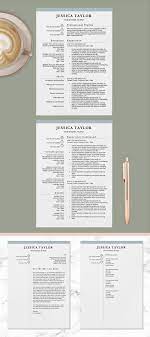 Nurse Resume Cv Template Resume Template Word Google Docs Etsy Minimalist Resume Minimalist Resume Template Basic Resume