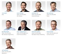 apple posts new official executive organization chart tnw