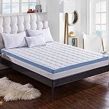 Amazon Com Comfort Relax 3 Inch Foam Mattress Topper With Ultra Soft Cover Twin Xl Size 37 5 X Memory Foam Mattress Topper Mattress Foam Mattress Topper