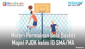 Check spelling or type a new query. Materi Permainan Bola Basket Mapel Pjok Kelas 10 Sma Ma Bospedia