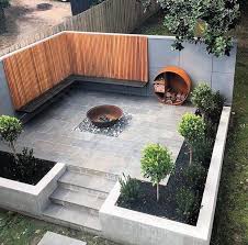 Nature is the best view. Nice Ideas For A Fire Pit On The Stone Terrace On This Favorite Lake Favorite Fire Ideas Lake In 2020 Small Backyard Landscaping Backyard Backyard Landscaping