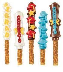 Graduation Pretzel Candy Mold By Wilton Graduation Pretzels Graduation Desserts Graduation Candy