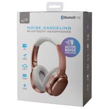 iLive Active Noise Cancellation Bluetooth Headphones in Rose Gold |  Nebraska Furniture Mart