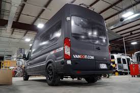 I have been installing a plywood board on one side of my transit and on the back door as well. Factory Tour How Vandoit Turns Ford Transits Into Adventure Ready Custom Camper Vans Bikerumor