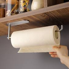 A good paper towel holder keeps your roll in place so you can easily tear off what you need. Amazon Com Zunto Paper Towel Holder Under Cabinet Mount Easy One Handed Tear Adhesive Paper Towel Rack 12 Inch Bar Fits All Roll Sizes Stainless Steel Home Kitchen