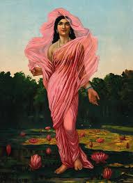 Maybe you would like to learn more about one of these? Padmini The Lotus Lady Painting By Ravi Varma