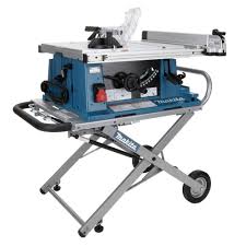 Makita 15 Amp 10 In Corded Contractor Table Saw With Portable Stand 25 In Rip Capacity And 32t Carbide Blade 2705x1 The Home Depot Best Table Saw Table Saw Stand Contractor Table Saw