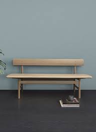 Banc Design Scandinave Borge Mogensen 1956 Reedite Par Fredericia Banc Design Mobilier De Salon Mobilier Scandinave