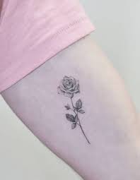 Minimalist Rose Tattoo C Tattoo Artist Dragon Art Nyc Stylish Tattoo Rose Tattoo Design For Women Dainty Tattoos