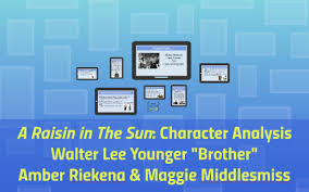 a raisin in the sun character analysis by amber riekena on