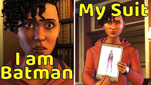 Bruce Reveals His Identity to Tiffany + Tiffany Showing Bruce Her Suit