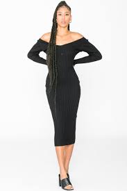 Maybe you would like to learn more about one of these? Robe Pull Longue Cotelee Noire Cinelle Paris Mode Femme Tendance