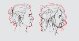 Hairstyles Man Bun Curly Hair Drawing How To Draw Hair Guy Drawing The man bun, which can only be achieved on medium or long hair lengths, is created by drawing the hair. hairstyles man bun curly hair drawing