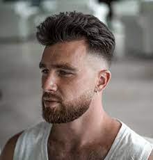 #travis kelce #nfl #buzzcut #high and tight #highandtight #football #chiefs #haircut #football players #travis kelce #athlete #nfl #football #sports #kansas city chiefs #suit #tie #pocket square #style #sexy. Facebook
