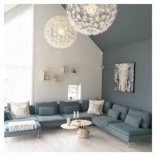 Ikea Soderhamn Sofa Maskros Pendant Lamps Mykindofpretty Minimalist Living Room Living Room Sofa Living Room Decor