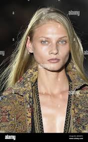 Anna Selezneva attends Paris: Saint Laurent Details RTW Spring Summer 2017 