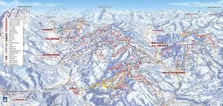 Pisteplan Skigebied Ellmau Skiwelt Wintersport Oostenrijk Tirol