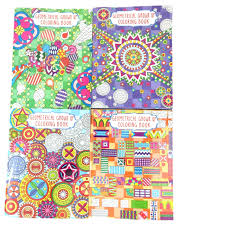 Stained glass patterns mosaic patterns color patterns quilt patterns coloring book pages printable coloring pages coloring sheets geometric coloring pages mandala coloring. Geometrical Grown Up Coloring Book Set Of 4 0814625015864 Amazon Com Books