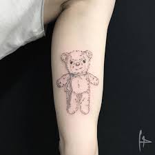 Baby bear tattoo rate 1000s of pictures of tattoos, submit your own tattoo picture or just rate others Cute Teddy Bear Tattoos Design Ideas With Meaning