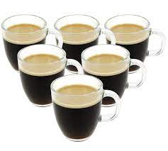 The tradition of slow coffee meets innovation in sustainable production. 6x35cl Borosilicate Glasses With Handle Bodum Bistro