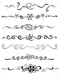 Svg Flourish Divider Lines Underlines Pdf Jpg Files Fancy Swirls And Ornamental Borders Hand Dra How To Draw Hands Flourish Hand Lettering