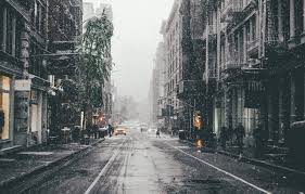 Quality wallpaper with a preview on: Wallpaper Winter Road Snow Machine City People Street Home Winter Snow Images For Desktop Section Gorod Download