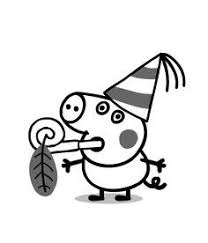 Disegni da colorare di peppa pig : George Compleanno Disegno Da Colorare Gratis Peppa Pig Colouring Peppa Pig Coloring Pages Peppa Pig