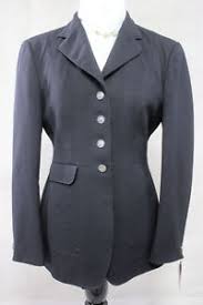 Details About Euro Star Ladies Black Hunt Dressage Coat Size 38 R12 Ref 1419 1