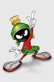 Marvin the martian a character from warner bros.' looney tunes and merrie melodies cartoons. Marvin Martin Looney Tunes Characters Old Cartoon Characters Classic Cartoon Characters