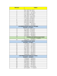 Negeri perlis, pulau pinang, perak, selangor, negeri sembilan, melaka, pahang, sabah, sarawak, wilayah persekutuan kuala lumpur. Minggu Persekolahan 2019 Docx