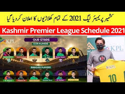 — kashmir premier league (official) (@kpl_20) february 17, 2021 the event will commence on april 1st, 2021, and will go on till the 10th of the same month. Kashmir Premier League 2021 All Teams Player List Kpl 2021 All Players List Kpl 2021 Youtube