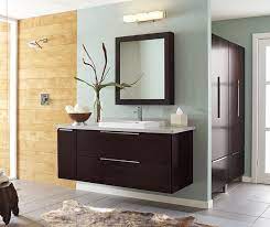 Sears carries stylish bathroom vanities for your next remodeling project. Wall Mounted Bathroom Vanity In Dark Cherry Decora