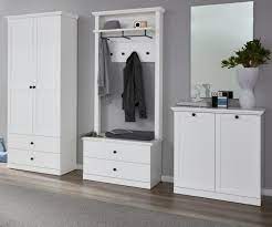 Welche faktoren es vor dem bestellen seiner garderobe mit sitzbank landhaus zu untersuchen gibt. Garderobe Baxter Weiss Landhaus Garderobenset Kaufland De