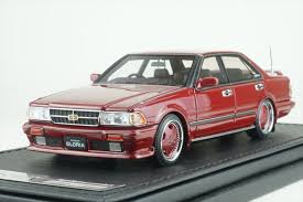 楽天市場 イグニッションモデル 1 43 ニッサン グロリア y31 グランツーリスモ sv レッド 完成品ミニカー ig1258 ポストホビーミニカーショップ グランツーリスモ ミニカー グロリア