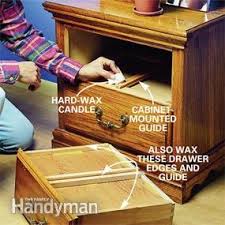 This is easy to do with a stack. How To Loosen Sticking Drawers Diy