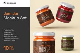 Download 25 Free Jam Jar Mockup Psd Branding Download Graphic Cloud